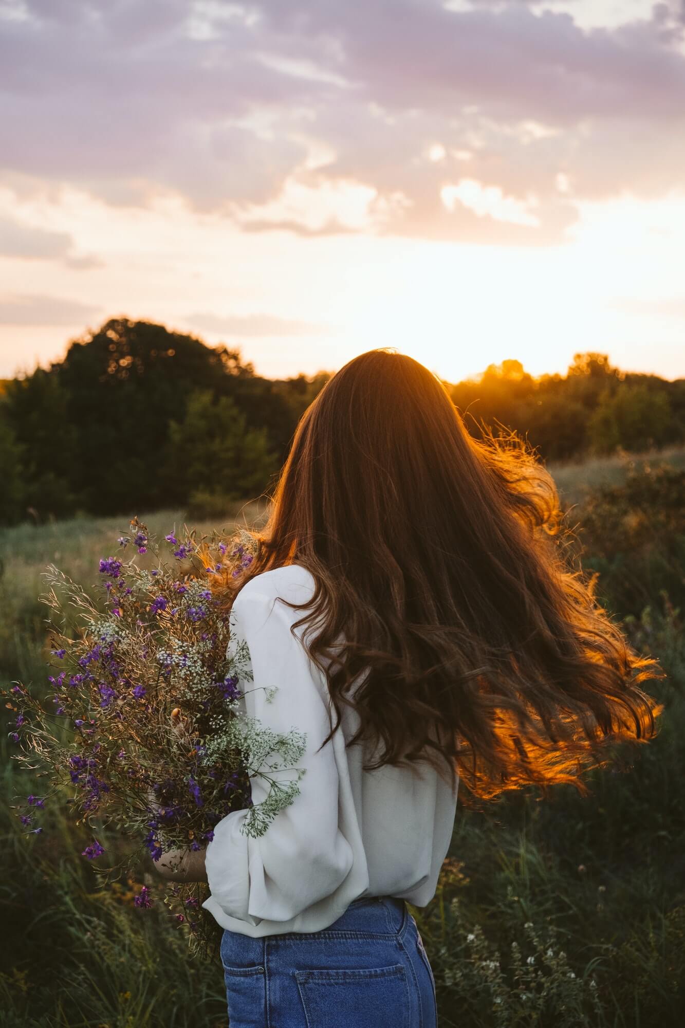 National Relaxation Day, relaxation practices, mental health, slow living concept. Young girl with