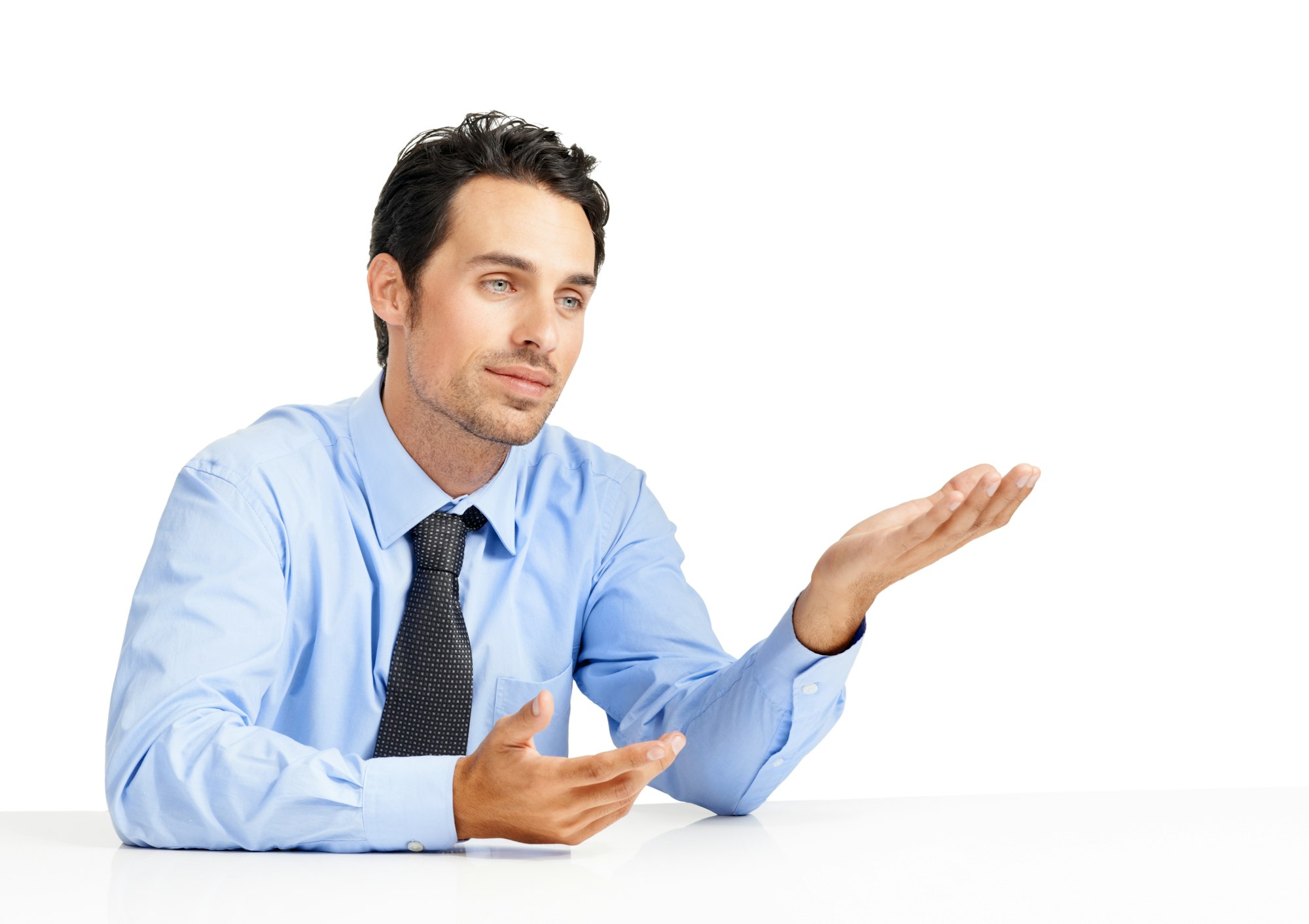 Explaining his business philosophy